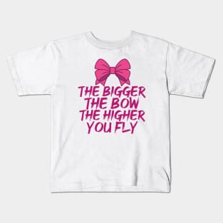 Funny Cheerleading Flyer Kids T-Shirt